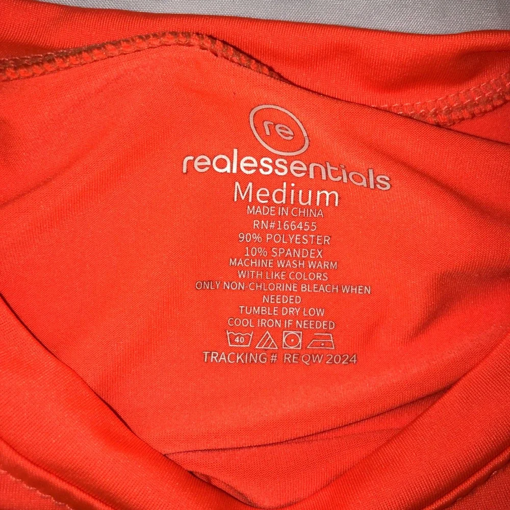 Real Essentials Kids Activewear TShirt Set 4-Pack Black Neon Green Orange Medium